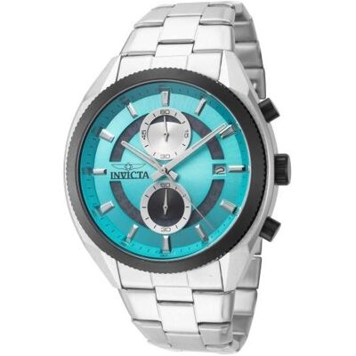 Invicta Montre, Speedway 50433, Noir, Argent, (Horloge analogique) Invicta Montre, Speedway 50433, Noir, Argent, (Horloge analogique)