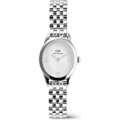 Daniel Wellington, Montre, Ophelia Mini Silver, Argent, Blanc, (Horloge analogique) Daniel Wellington, Montre, Ophelia Mini Silver, Argent, Blanc, (Horloge analogique)