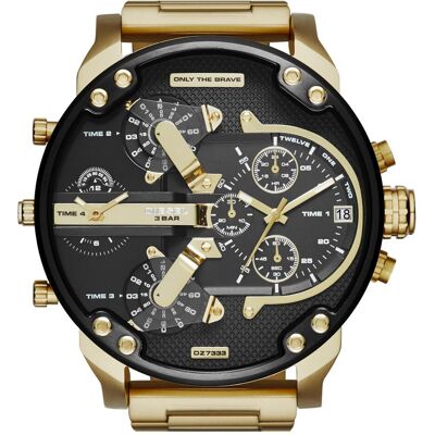 Diesel, Montre, Mr. Daddy 2.0, Or, (Chronographe, Horloge analogique, 57 mm) Diesel, Montre, Mr. Daddy 2.0, Or, (Chronographe, Horloge analogique, 57 mm)