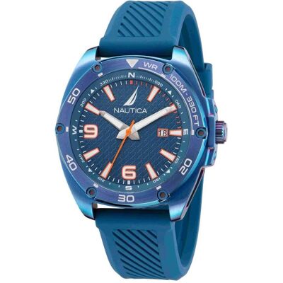 Nautica, Montre, Baia della Lattina, Multicolore, (Horloge analogique, 44 mm) Nautica, Montre, Baia della Lattina, Multicolore, (Horloge analogique, 44 mm)