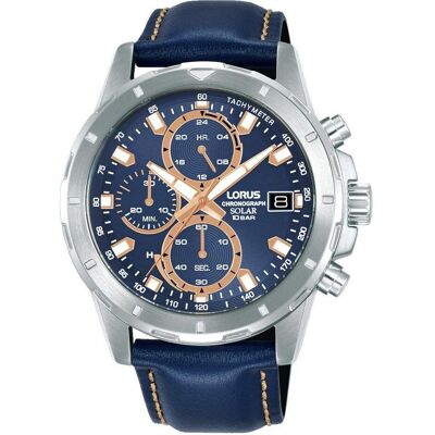 Lorus, Montre, Montre RZ611AX9, Noir, Argent, (Horloge analogique, 40 mm) Lorus, Montre, Montre RZ611AX9, Noir, Argent, (Horloge analogique, 40 mm)