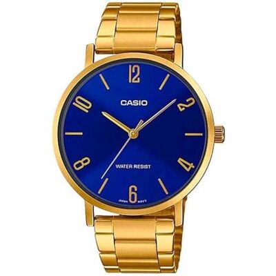 Casio Montre, LTP-VT01G-2B, Or, (Horloge analogique, 34 mm) Casio Montre, LTP-VT01G-2B, Or, (Horloge analogique, 34 mm)