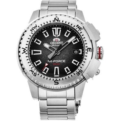 Orient, Montre, M-Force RA-AC0N01B30B, Argent, (Horloge analogique) Orient, Montre, M-Force RA-AC0N01B30B, Argent, (Horloge analogique)