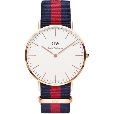 Daniel Wellington, Montre, Oxford, Rose, (Horloge analogique, 40 mm) Daniel Wellington, Montre, Oxford, Rose, (Horloge analogique, 40 mm)