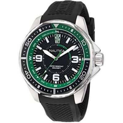 Nautica, Montre, NAPKMF305, Argent, (Horloge analogique) Nautica, Montre, NAPKMF305, Argent, (Horloge analogique)