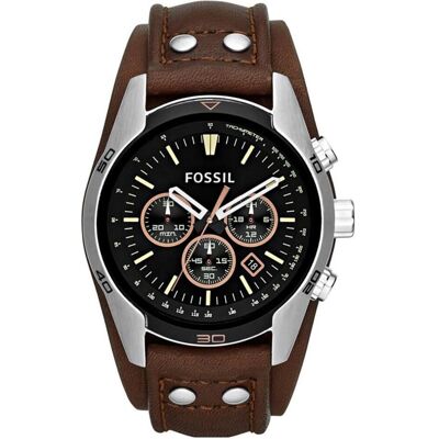 Fossil, Montre, Coachman, (Chronographe, Horloge analogique, 45 mm) Fossil, Montre, Coachman, (Chronographe, Horloge analogique, 45 mm)