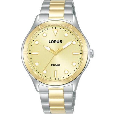 Lorus, Montre, Ladies, Argent, Or, (Montre de sport, 36 mm) Lorus, Montre, Ladies, Argent, Or, (Montre de sport, 36 mm)
