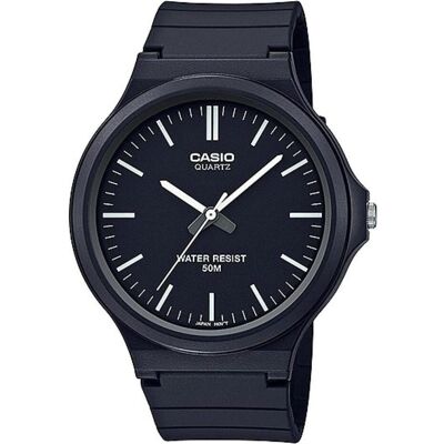 Casio Montre, MW-240-1E2V, Noir, Blanc, (Horloge analogique, 43.60 mm) Casio Montre, MW-240-1E2V, Noir, Blanc, (Horloge analogique, 43.60 mm)