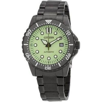 Citizen Montre, Orologio Meccanico Automatico Quadrante Verde, Gris, (Horloge analogique, 43 mm) Citizen Montre, Orologio Meccanico Automatico Quadrante Verde, Gris, (Horloge analogique, 43 mm)