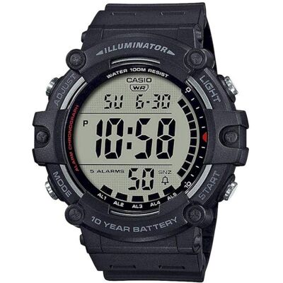 Casio Montre, AE-1500WH-1AVEF, Noir, (Chronographe, Horloge numérique, 51 mm) Casio Montre, AE-1500WH-1AVEF, Noir, (Chronographe, Horloge numérique, 51 mm)
