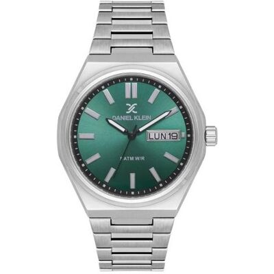 Daniel Klein, Montre, DK.1.14150-5, Argent, (Horloge analogique, 40 mm) Daniel Klein, Montre, DK.1.14150-5, Argent, (Horloge analogique, 40 mm)