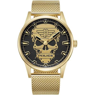 Police, Montre, Rissington, Or, (Horloge analogique, 45 mm) Police, Montre, Rissington, Or, (Horloge analogique, 45 mm)