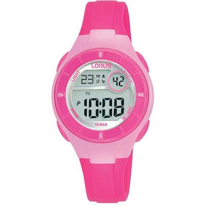 Lorus, Montre, Sports, Pink, (Horloge numérique, 31 mm) Lorus, Montre, Sports, Pink, (Horloge numérique, 31 mm)