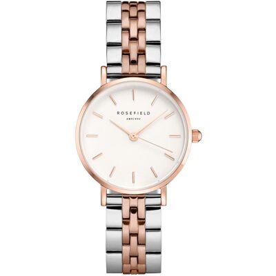 Rosefield, Montre, La petite édition, Argent, Rose, (Horloge analogique, 26 mm) Rosefield, Montre, La petite édition, Argent, Rose, (Horloge analogique, 26 mm)