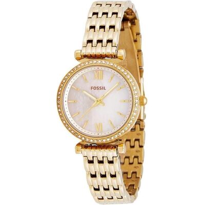 Fossil, Montre, Carlie Mini, Or, (Horloge analogique, 28 mm) Fossil, Montre, Carlie Mini, Or, (Horloge analogique, 28 mm)