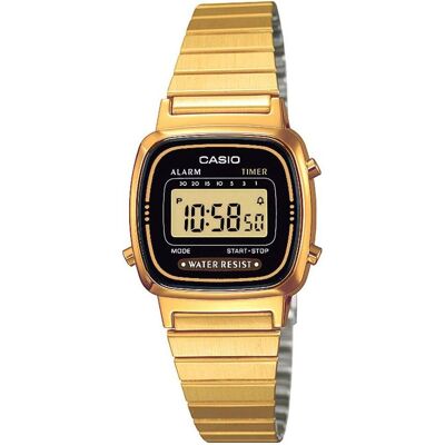 Casio Montre, La670wega-1ef, Or, (Horloge numérique, 24 mm) Casio Montre, La670wega-1ef, Or, (Horloge numérique, 24 mm)