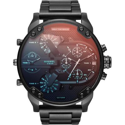 Diesel, Montre, M. Daddy 2.0, Noir, (Chronographe, Horloge analogique, 57 mm) Diesel, Montre, M. Daddy 2.0, Noir, (Chronographe, Horloge analogique, 57 mm)