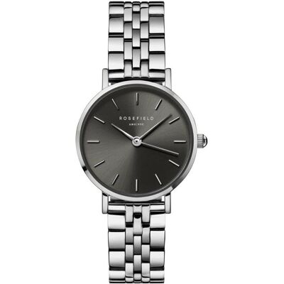 Rosefield, Montre, Small Edit montre-bracelet, Argent, (Horloge analogique, 26 mm) Rosefield, Montre, Small Edit montre-bracelet, Argent, (Horloge analogique, 26 mm)