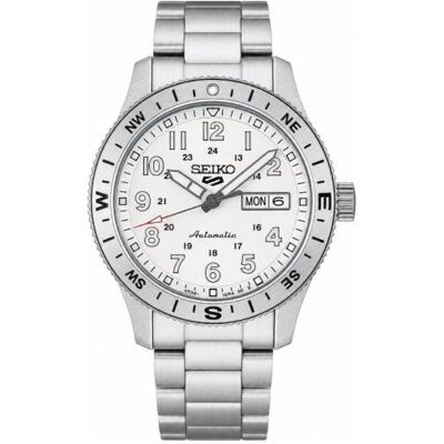 Seiko Montre, 5 Sports HDB007K1, Argent, (Horloge analogique) Seiko Montre, 5 Sports HDB007K1, Argent, (Horloge analogique)