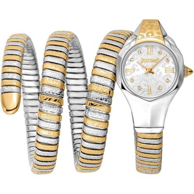 Just Cavalli, Montre, Signature Snake Ravenna - JC1L271M0055, Argent, (22 mm) Just Cavalli, Montre, Signature Snake Ravenna - JC1L271M0055, Argent, (22 mm)