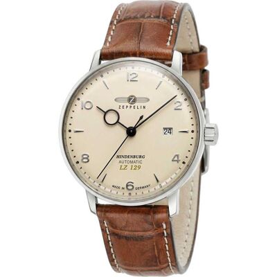 Zeppelin, Montre, LZ129 Hindenburg 8062-5, Argent, (Horloge analogique, 40 mm) Zeppelin, Montre, LZ129 Hindenburg 8062-5, Argent, (Horloge analogique, 40 mm)