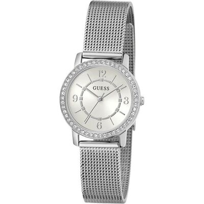 Guess, Montre, Melody, Argent, (Horloge analogique, 28 mm) Guess, Montre, Melody, Argent, (Horloge analogique, 28 mm)