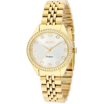 Liu Jo, Montre, Deluxe TLJ2256, Multicolore, Bleu, (Horloge analogique, 40 mm) Liu Jo, Montre, Deluxe TLJ2256, Multicolore, Bleu, (Horloge analogique, 40 mm)