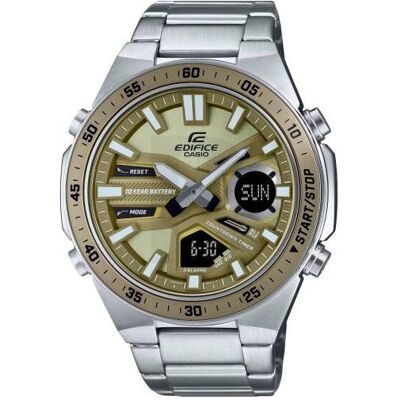 Casio Montre, Edifice EFV-C110D-5ADF, Argent, (Chronographe, 44 mm) Casio Montre, Edifice EFV-C110D-5ADF, Argent, (Chronographe, 44 mm)