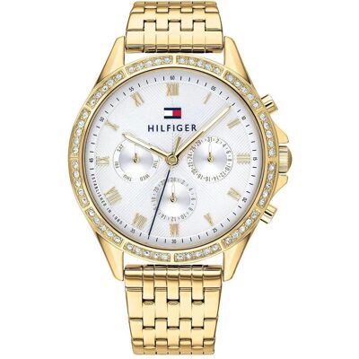 Tommy Hilfiger, Montre, Ari, Or, (Chronographe, 40 mm) Tommy Hilfiger, Montre, Ari, Or, (Chronographe, 40 mm)