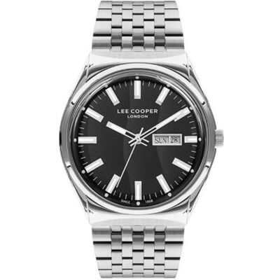 Lee Cooper, Montre, LC07630.350, Argent, (Horloge analogique) Lee Cooper, Montre, LC07630.350, Argent, (Horloge analogique)
