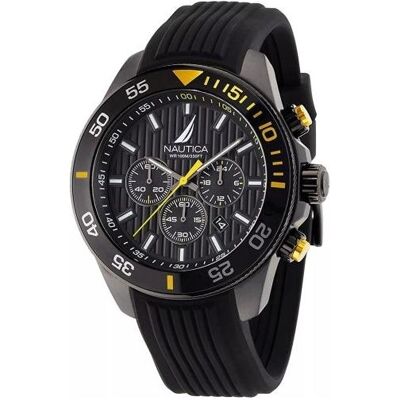 Nautica, Montre, NAPNOS302, Noir, (Horloge analogique) Nautica, Montre, NAPNOS302, Noir, (Horloge analogique)