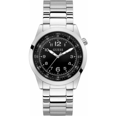 Guess, Montre, Montres GENTS GW0493G1, Argent, (Horloge analogique, 42 mm) Guess, Montre, Montres GENTS GW0493G1, Argent, (Horloge analogique, 42 mm)