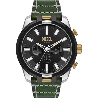 Diesel, Montre, Split, Argent, (Horloge analogique, 51 mm) Diesel, Montre, Split, Argent, (Horloge analogique, 51 mm)