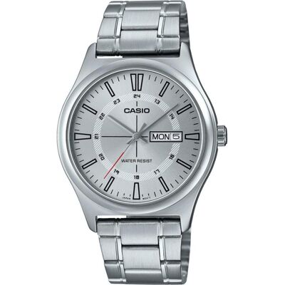 Casio Montre, MTP-V006D-7CUDF, Argent, (Horloge analogique, 41 mm) Casio Montre, MTP-V006D-7CUDF, Argent, (Horloge analogique, 41 mm)