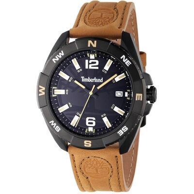 Timberland, Montre, Millinocket, Noir, Marron, Gris, Beige, (Horloge analogique, 45 mm) Timberland, Montre, Millinocket, Noir, Marron, Gris, Beige, (Horloge analogique, 45 mm)