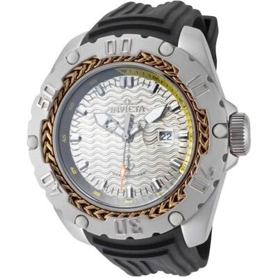 Invicta Montre, Voyage en mer 48016, Argent, (Horloge analogique) Invicta Montre, Voyage en mer 48016, Argent, (Horloge analogique)