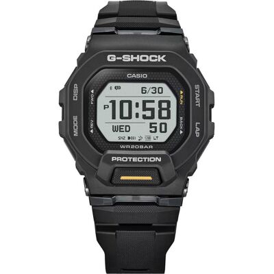 Casio Montre, GBD-200-1A1ER, Noir, (Montre de sport, 48.40 mm) Casio Montre, GBD-200-1A1ER, Noir, (Montre de sport, 48.40 mm)