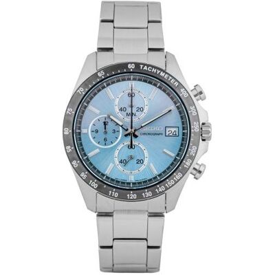 Seiko Montre, SBTR029, Argent, (Chronographe, 42 mm) Seiko Montre, SBTR029, Argent, (Chronographe, 42 mm)