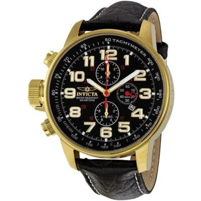 Invicta Montre, - I-Force Quartz Chronograph 3330, Or, (Chronographe, Horloge analogique, 46 mm) Invicta Montre, - I-Force Quartz Chronograph 3330, Or, (Chronographe, Horloge analogique, 46 mm)