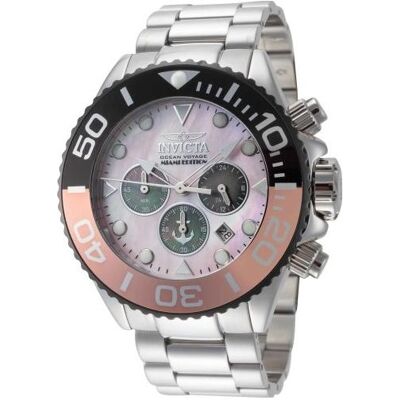 Invicta Montre, Ocean Voyage 48603, Argent, (Horloge analogique) Invicta Montre, Ocean Voyage 48603, Argent, (Horloge analogique)
