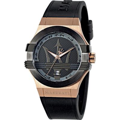 Maserati, Montre, Potenza, Or, (Horloge analogique, 42 mm) Maserati, Montre, Potenza, Or, (Horloge analogique, 42 mm)