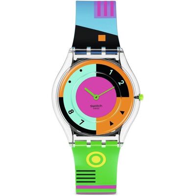 Swatch, Montre, Neon Hot Racer SS08K119, Multicolore Swatch, Montre, Neon Hot Racer SS08K119, Multicolore