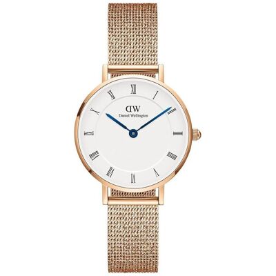 Daniel Wellington, Montre, Petite Roman Numerals Melrose DW00100681, Rose, Or, (Horloge analogique, 28 mm) Daniel Wellington, Montre, Petite Roman Numerals Melrose DW00100681, Rose, Or, (Horloge analogique, 28 mm)