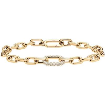 Daniel Wellington, Montre, Bracelet de luxe en bronze avec cristaux Crystal Link DW00400572 - Length : 16.5 cm, Bronze, (Horloge analogique, 40 mm) Daniel Wellington, Montre, Bracelet de luxe en bronze avec cristaux Crystal Link DW00400572 - Length : 16.5 cm, Bronze, (Horloge analogique, 40 mm)