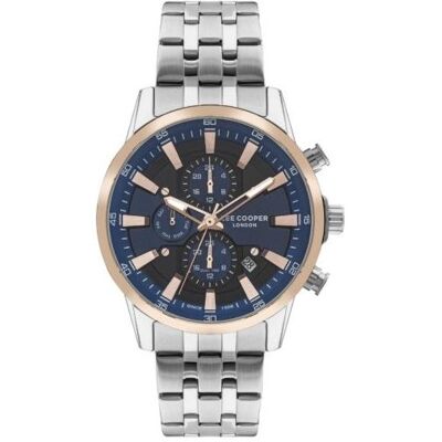 Lee Cooper, Montre, LC07592.590, Rose, Argent, (Horloge analogique) Lee Cooper, Montre, LC07592.590, Rose, Argent, (Horloge analogique)