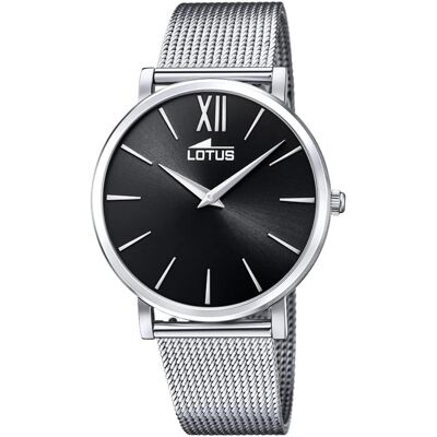 Lotus Montre, décontracté élégant, Argent, (Horloge analogique, 38 mm) Lotus Montre, décontracté élégant, Argent, (Horloge analogique, 38 mm)