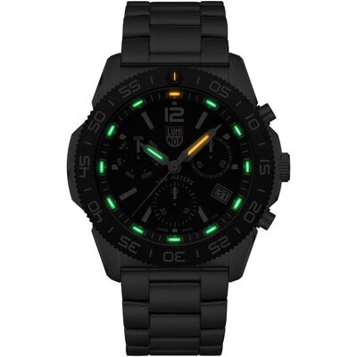 Luminox, Montre, Pacific Diver, Argent, Noir, (Chronographe, Montre de plongée, Montre de sport, 44 mm) Luminox, Montre, Pacific Diver, Argent, Noir, (Chronographe, Montre de plongée, Montre de sport, 44 mm)