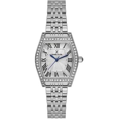 Daniel Klein, Montre, DK.1.14106-1, Argent, (Horloge analogique, 42 mm) Daniel Klein, Montre, DK.1.14106-1, Argent, (Horloge analogique, 42 mm)