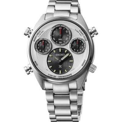 Seiko Montre, Herrenuhr SFJ009P1 Silberfarben (Ø 42 mm), Argent, (42 mm) Seiko Montre, Herrenuhr SFJ009P1 Silberfarben (Ø 42 mm), Argent, (42 mm)