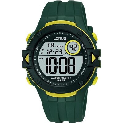 Lorus, Montre, R2327PX9, Vert, (Horloge numérique, 42 mm) Lorus, Montre, R2327PX9, Vert, (Horloge numérique, 42 mm)